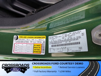 2025 Ford Bronco Base - Crossroads Courtesy Demo