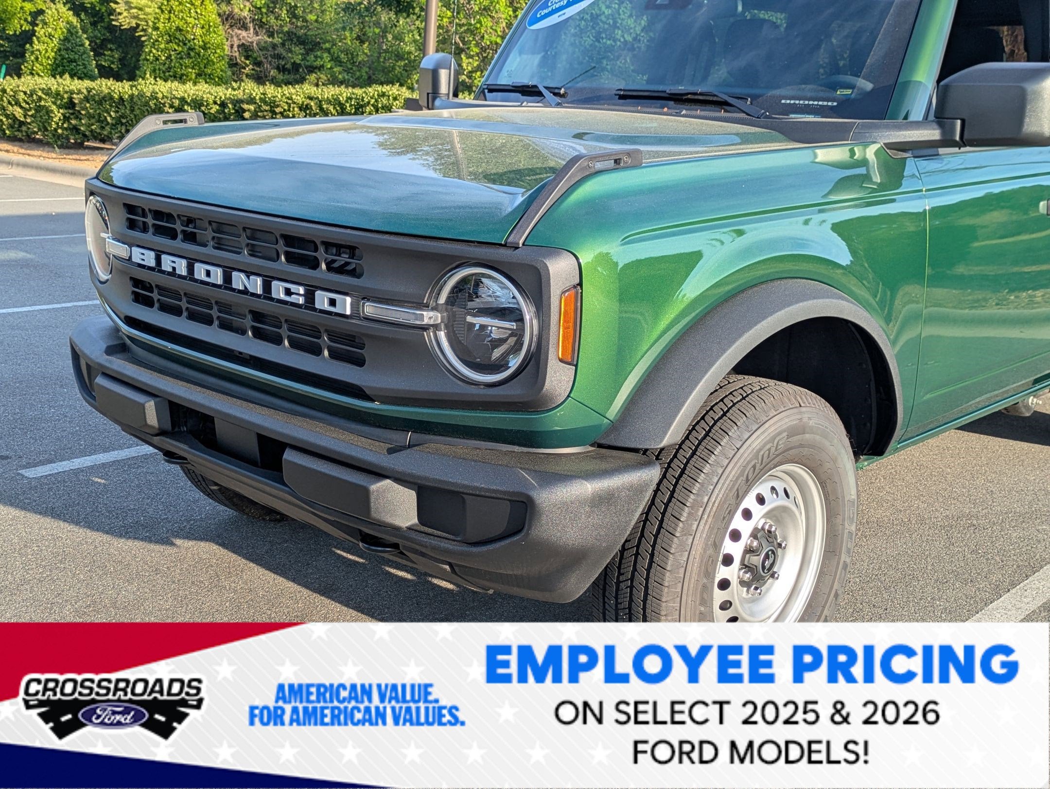 2025 Ford Bronco Base - Crossroads Courtesy Demo