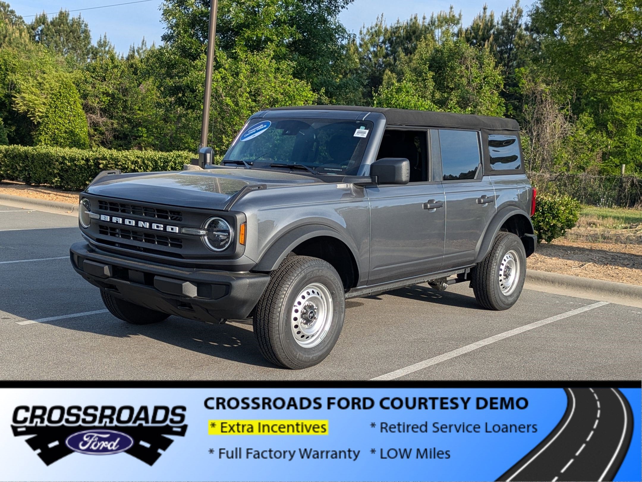 2025 Ford Bronco Base - Crossroads Courtesy Demo