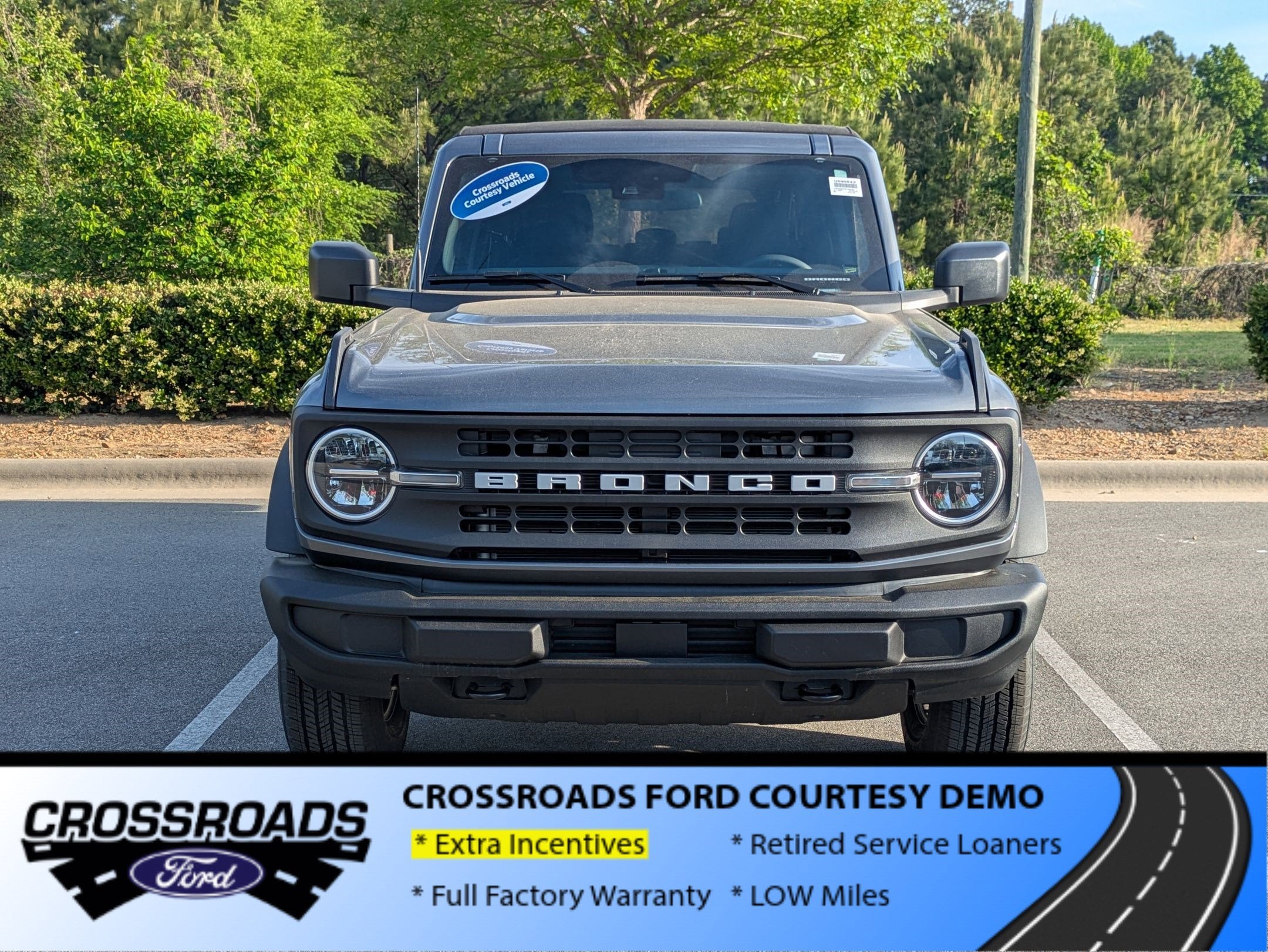 2025 Ford Bronco Base - Crossroads Courtesy Demo