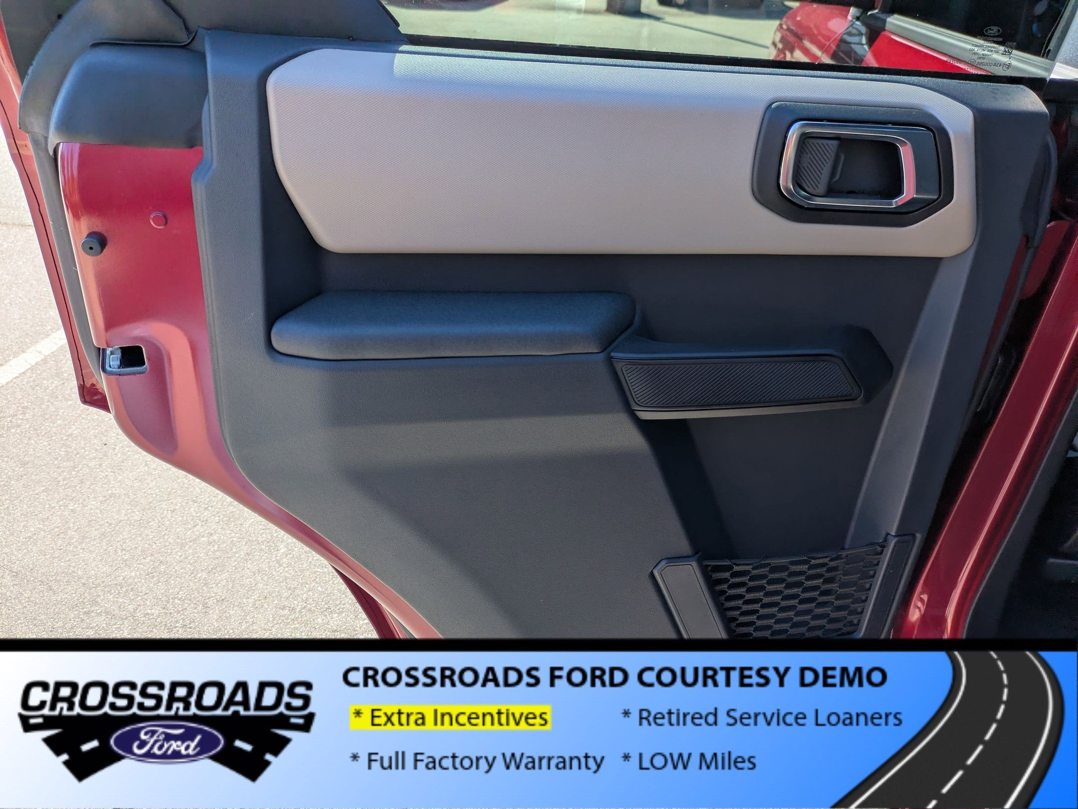 2025 Ford Bronco Big Bend - Crossroads Courtesy Demo