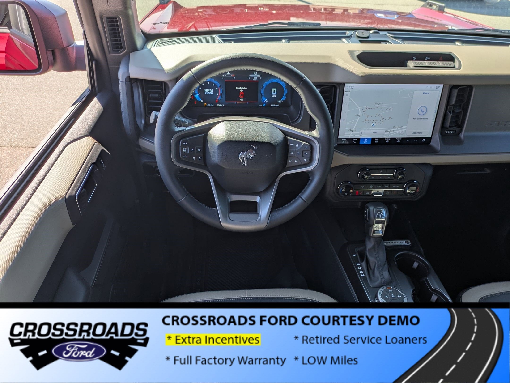 2025 Ford Bronco Big Bend - Crossroads Courtesy Demo