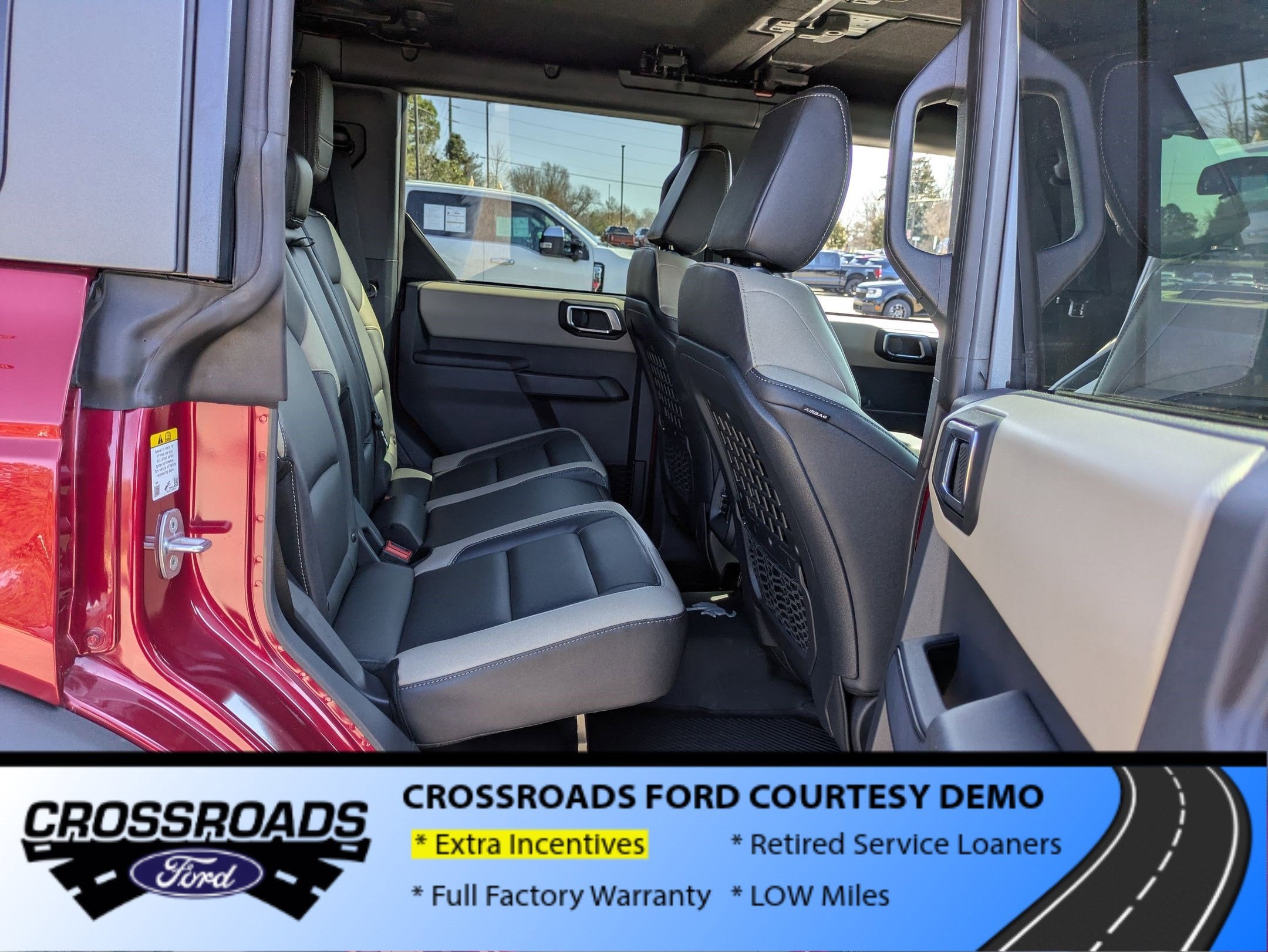 2025 Ford Bronco Big Bend - Crossroads Courtesy Demo