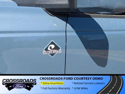 2025 Ford Bronco Outer Banks - Crossroads Courtesy Demo