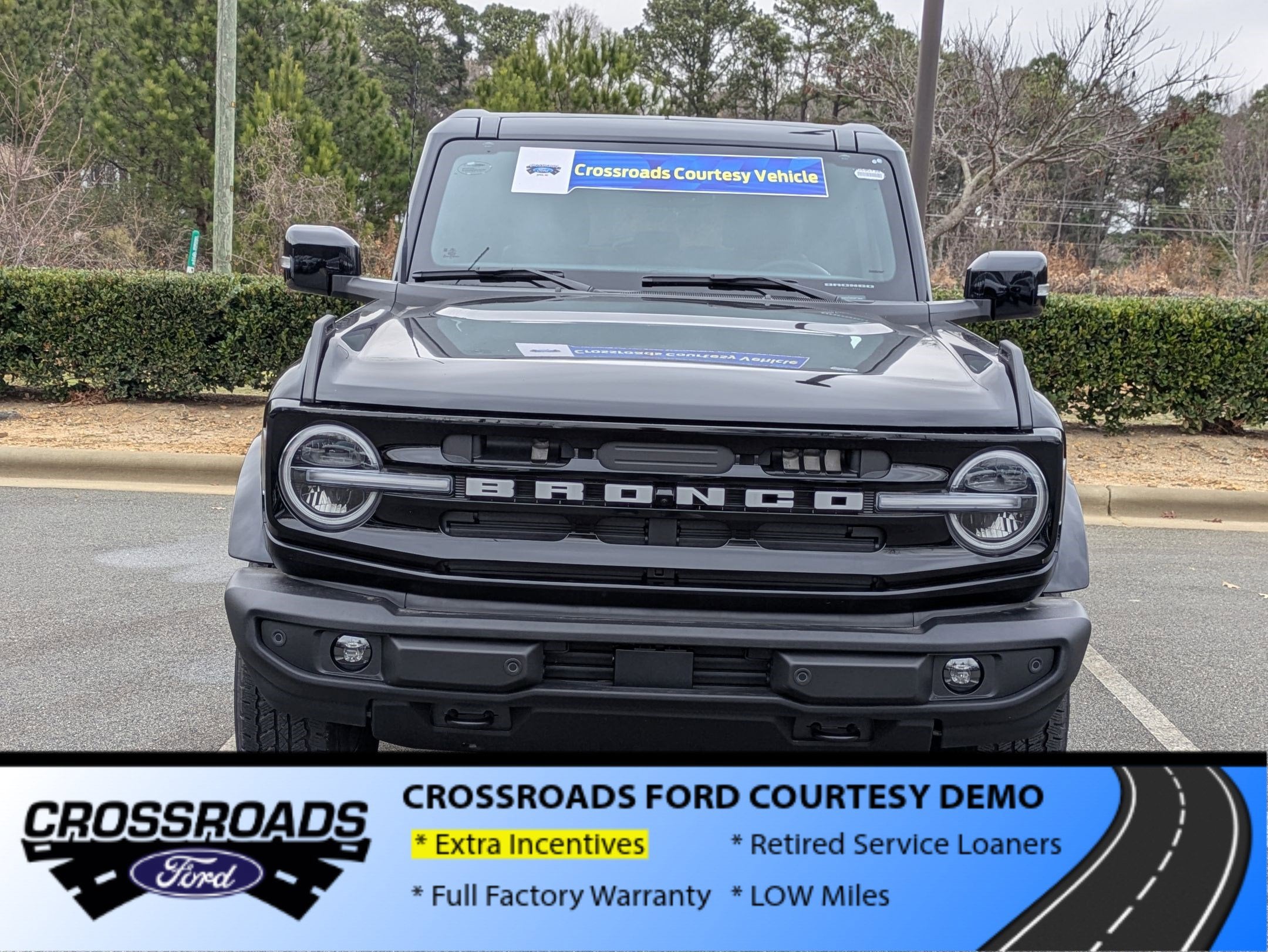 2025 Ford Bronco Outer Banks - Crossroads Courtesy Demo