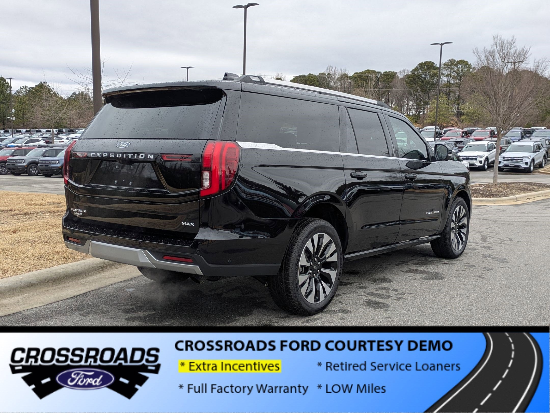 2025 Ford Expedition Max Platinum - Crossroads Courtesy Demo