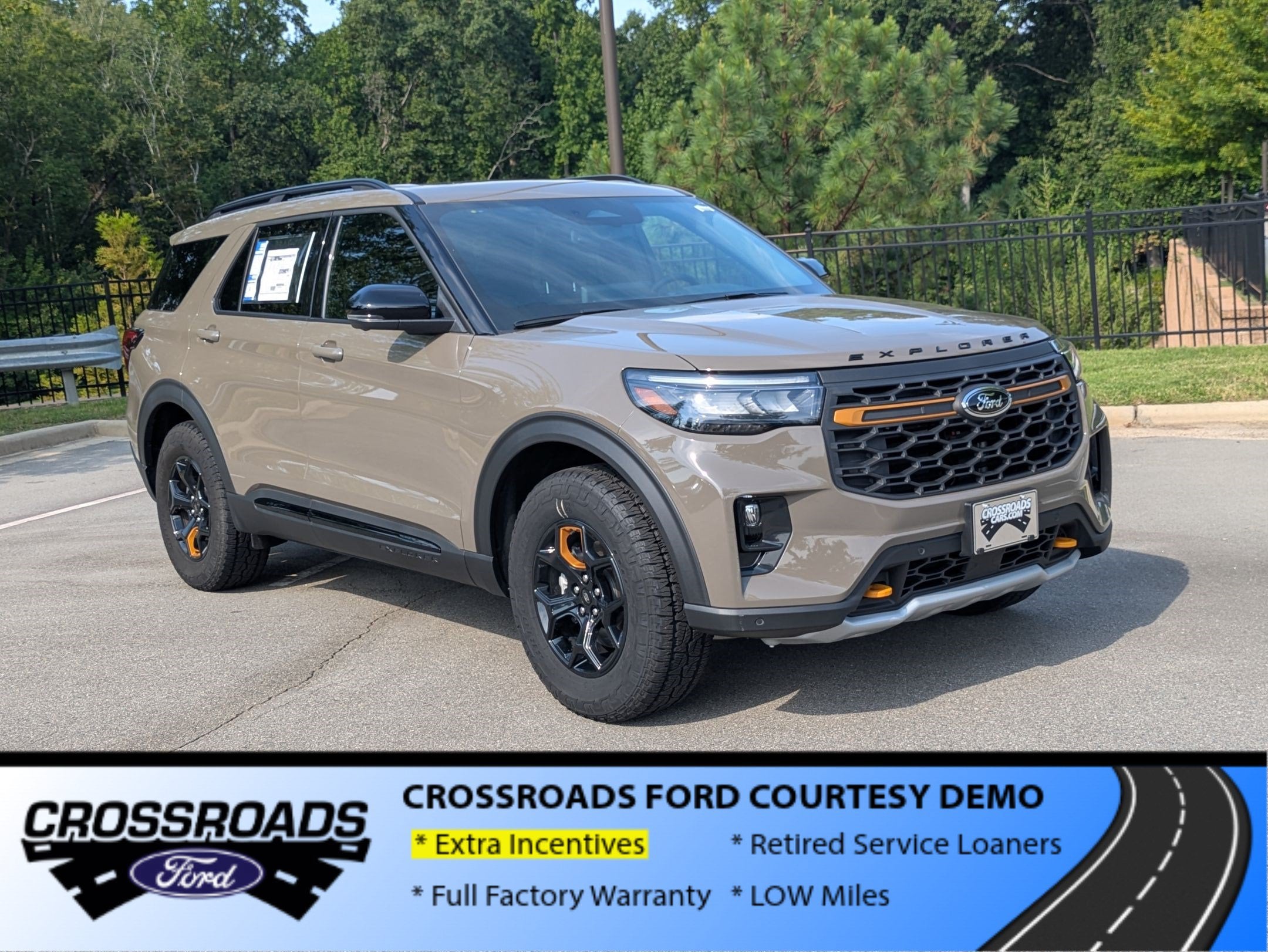 2026 Ford Explorer Tremor - Crossroads Courtesy Demo
