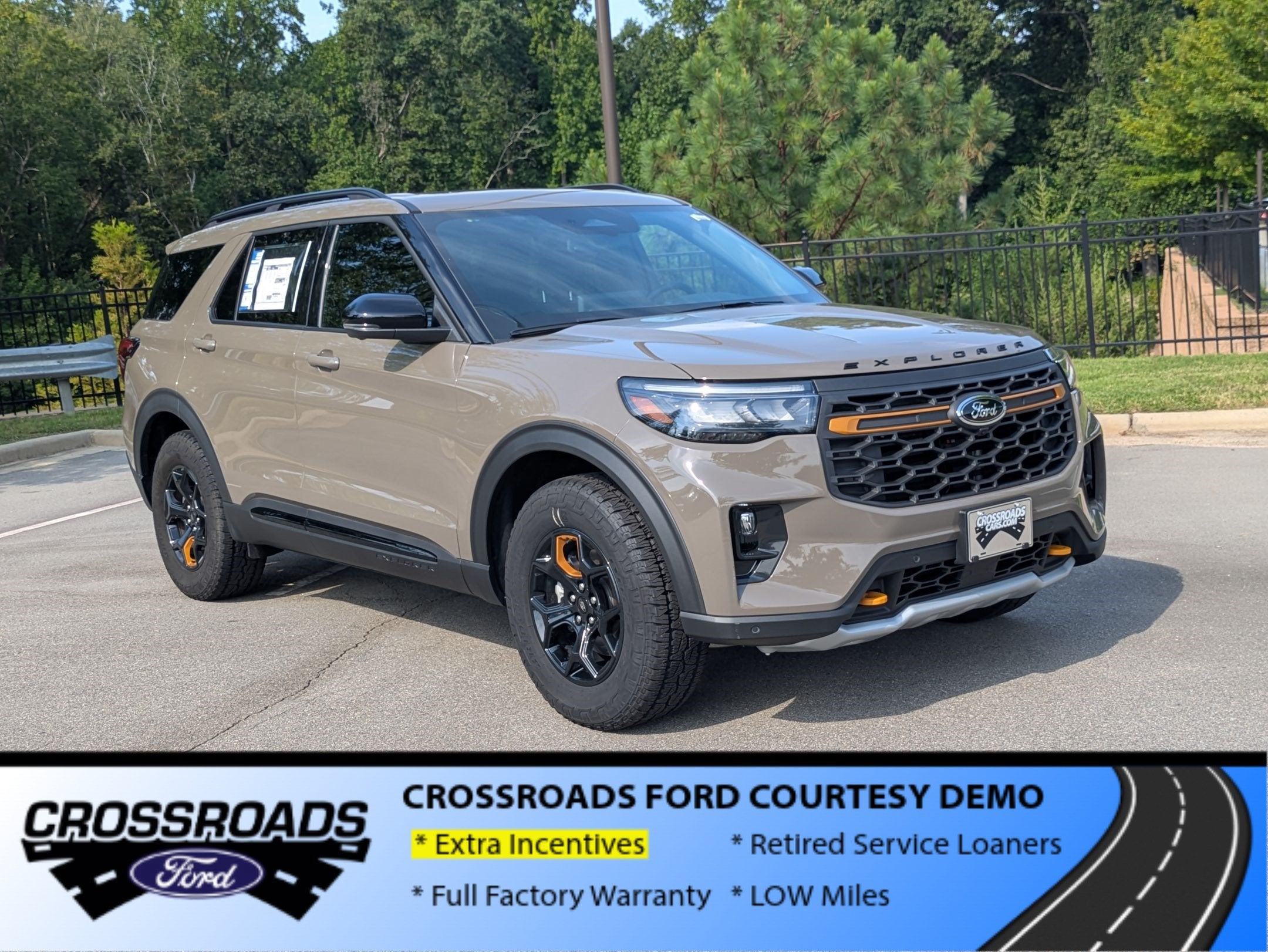 2026 Ford Explorer Tremor - Crossroads Courtesy Demo