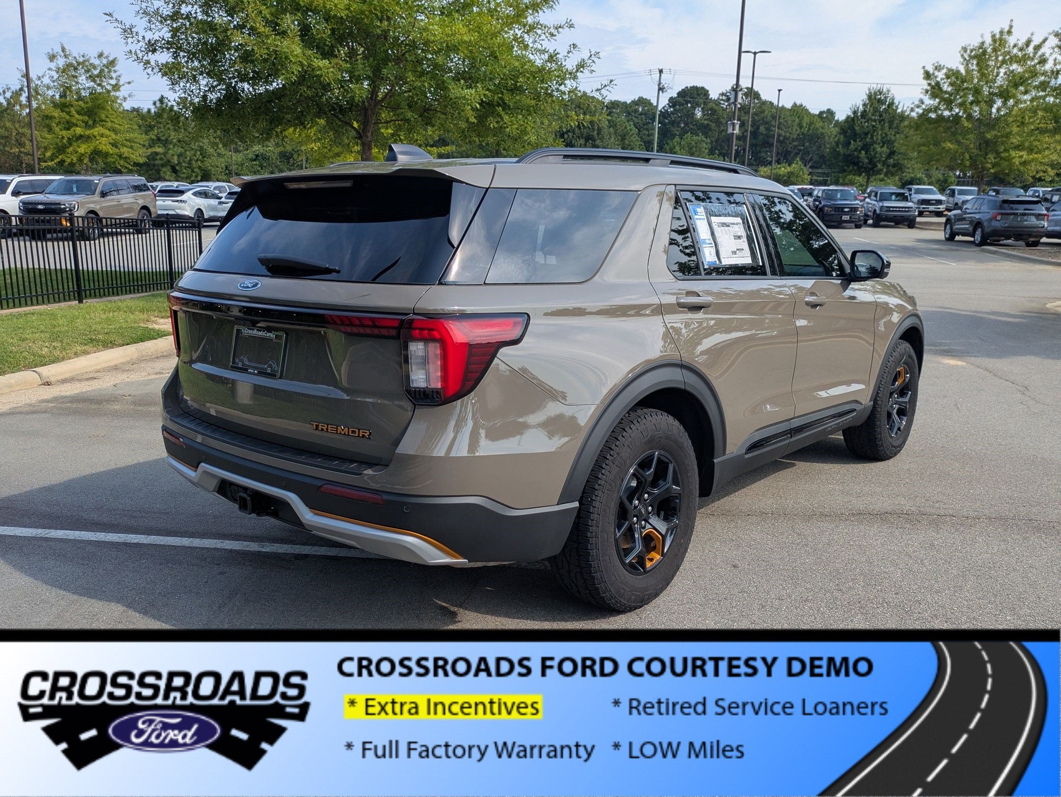 2026 Ford Explorer Tremor - Crossroads Courtesy Demo