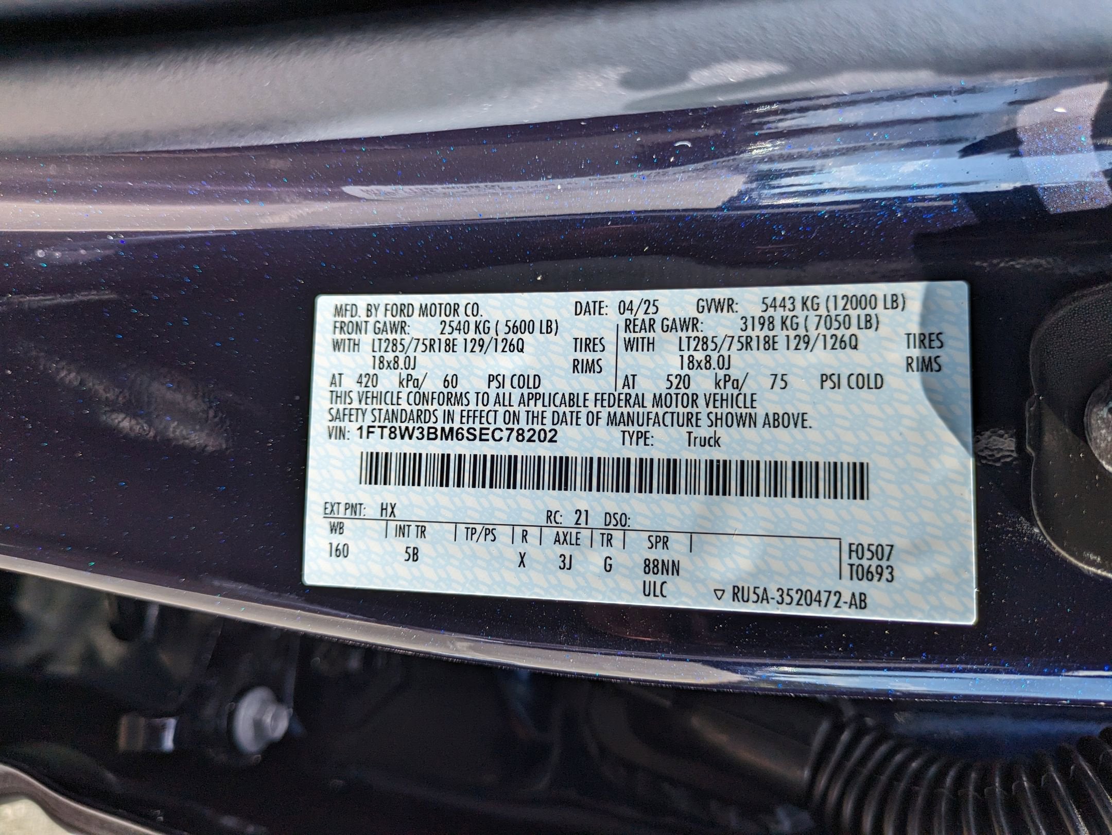 2025 Ford Super Duty F-350 SRW LARIAT