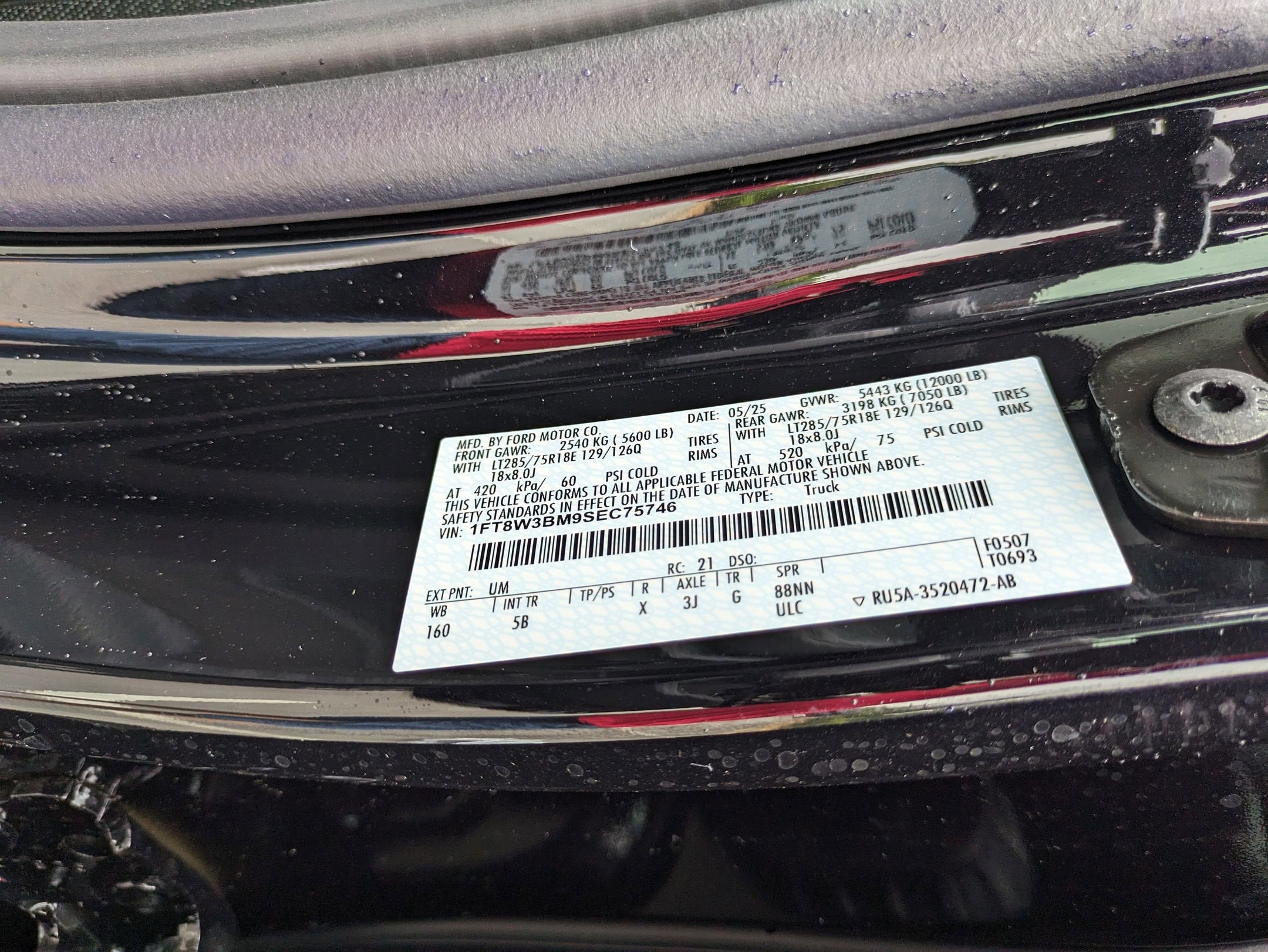 2025 Ford Super Duty F-350 SRW LARIAT