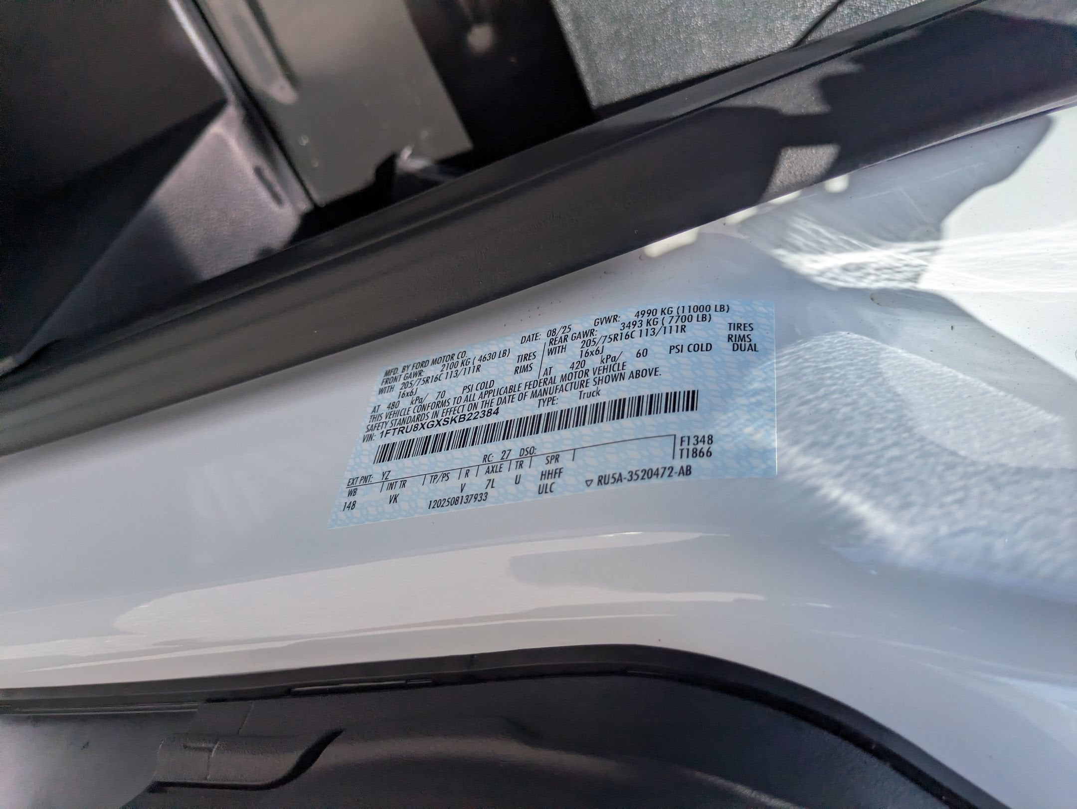 2025 Ford Transit Cargo Van Base