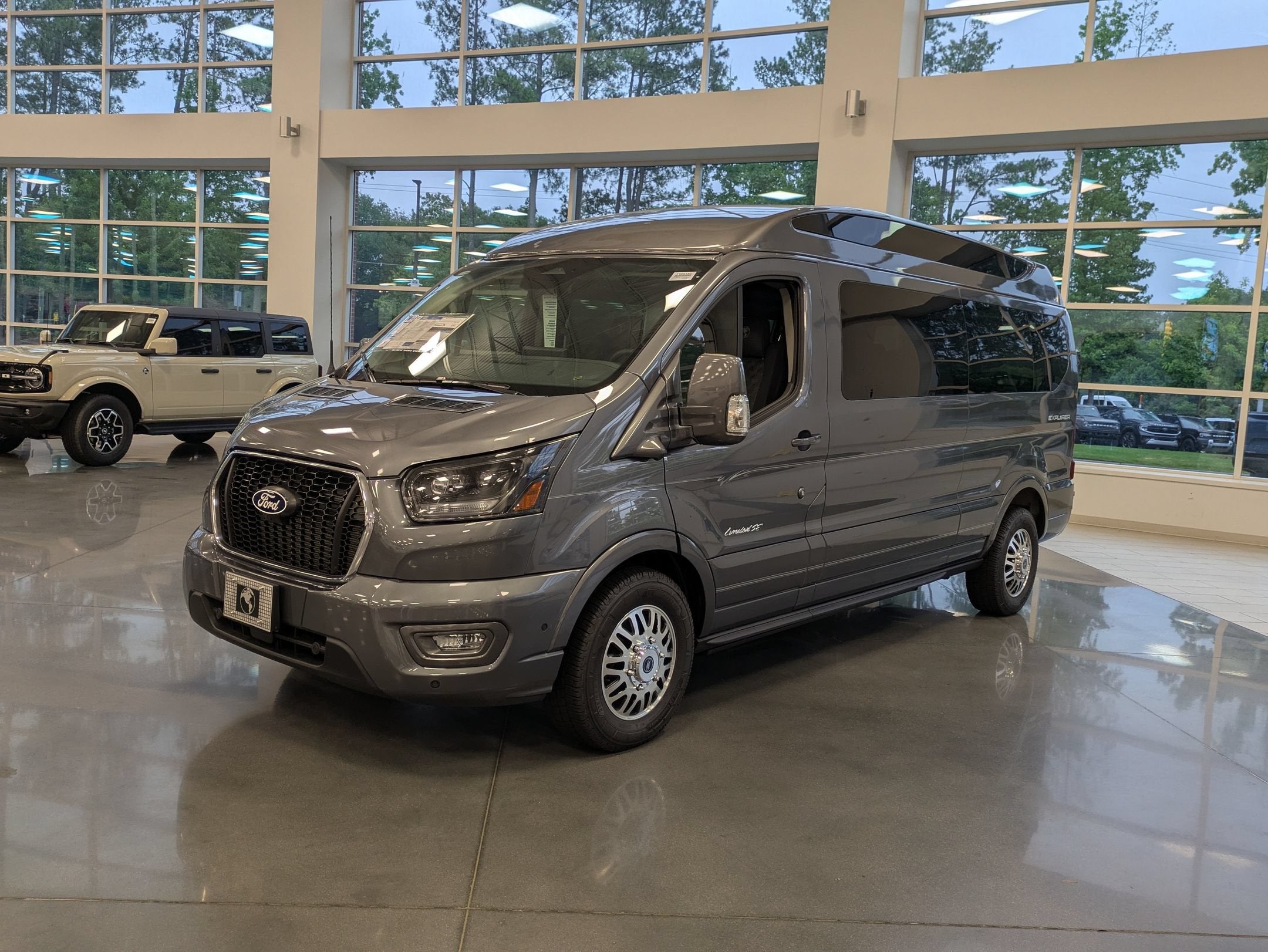 2026 Ford Transit Explorer Conversion 9 Passenger T-150 130" Low Rf 8800 GVWR AWD