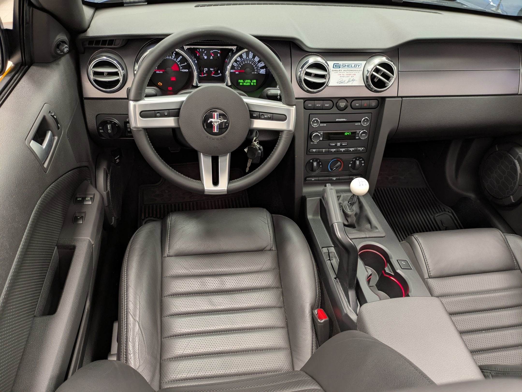 2008 Ford Mustang Shelby GT Convertable