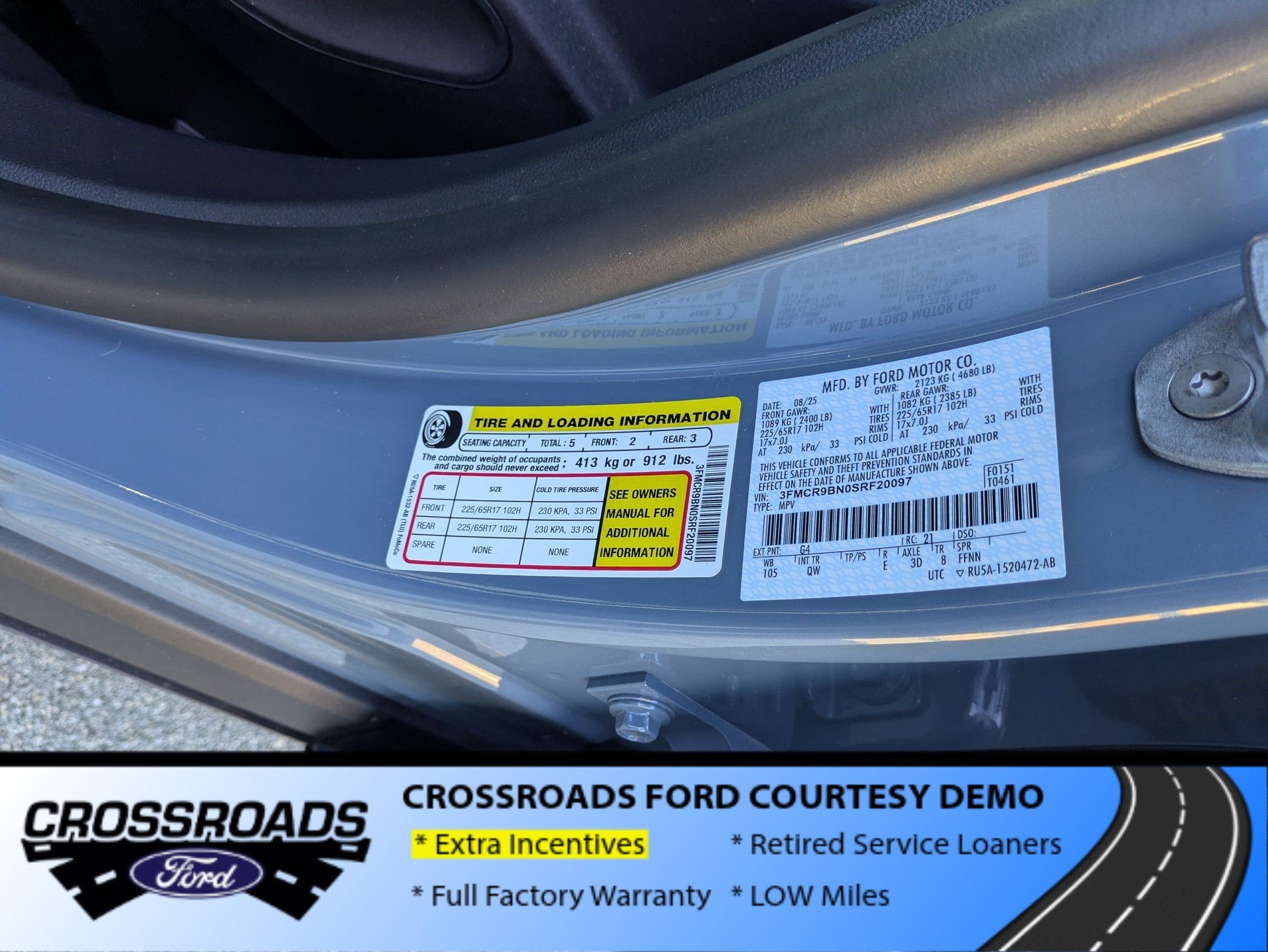 2025 Ford Bronco Sport Big Bend - Crossroads Courtesy Demo