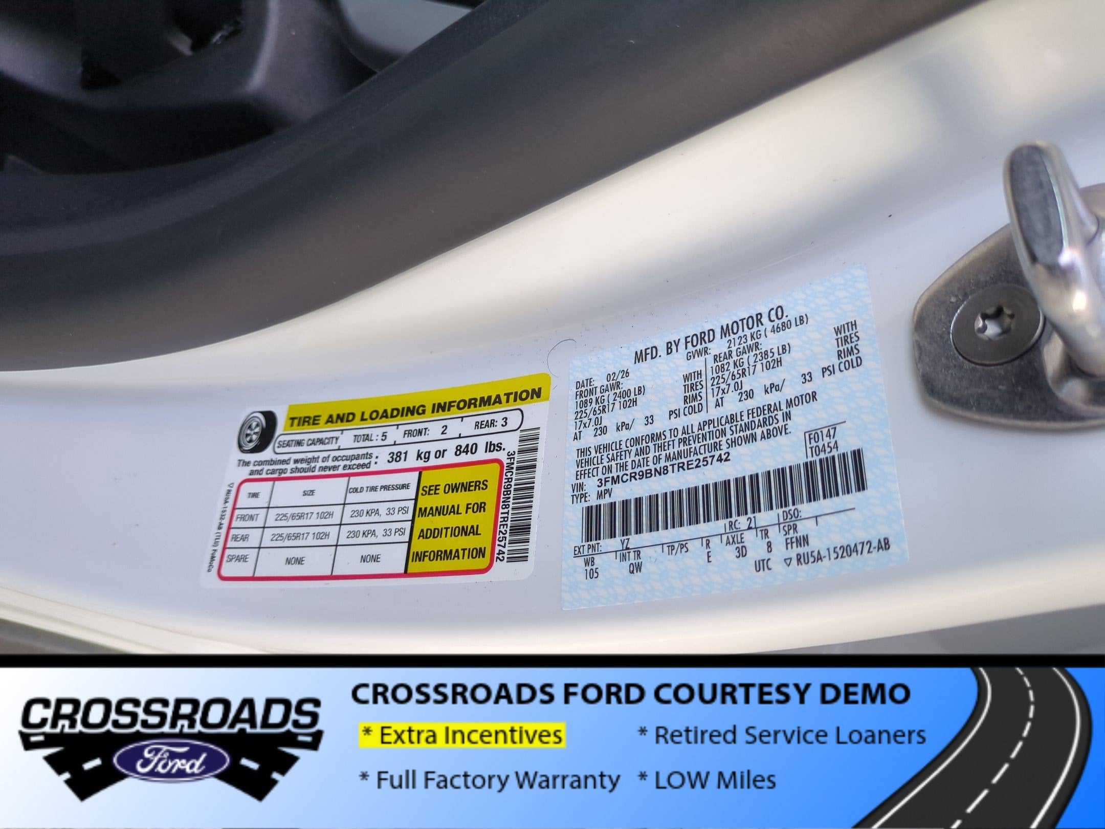2026 Ford Bronco Sport Big Bend - Crossroads Courtesy Demo