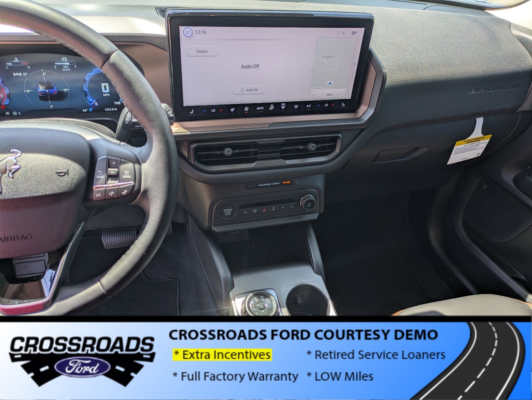 2025 Ford Bronco Sport Outer Banks - Crossroads Courtesy Demo