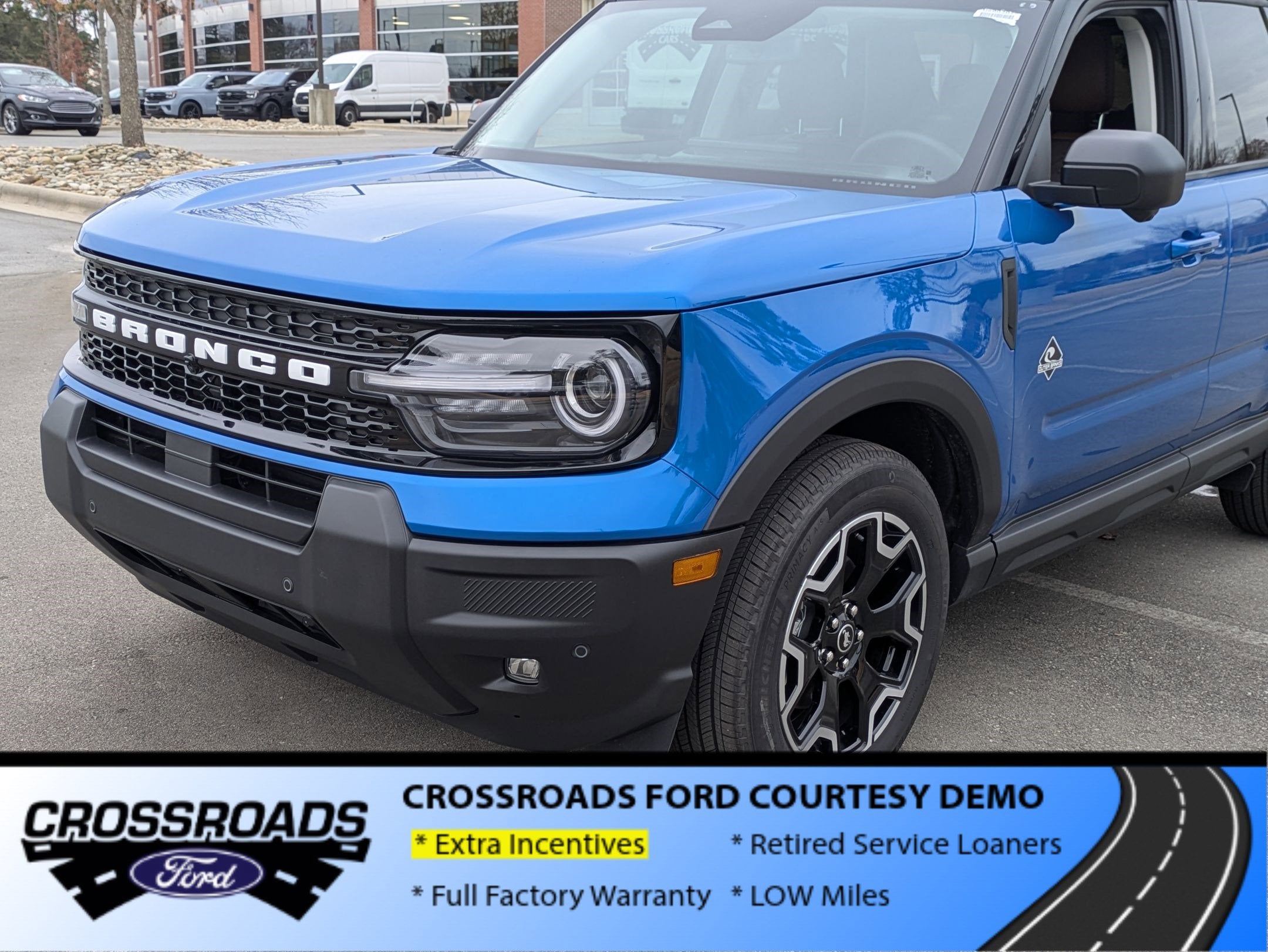 2025 Ford Bronco Sport Outer Banks - Crossroads Courtesy Demo