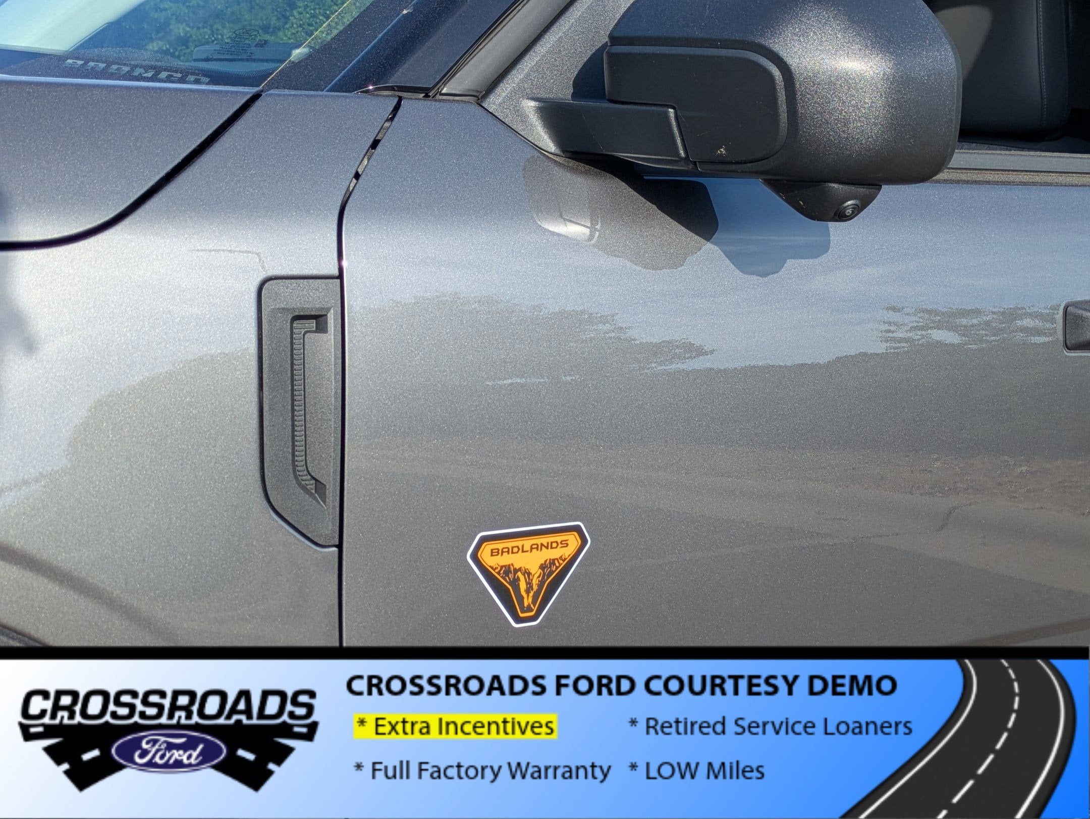 2025 Ford Bronco Sport Badlands - Crossroads Courtesy Demo