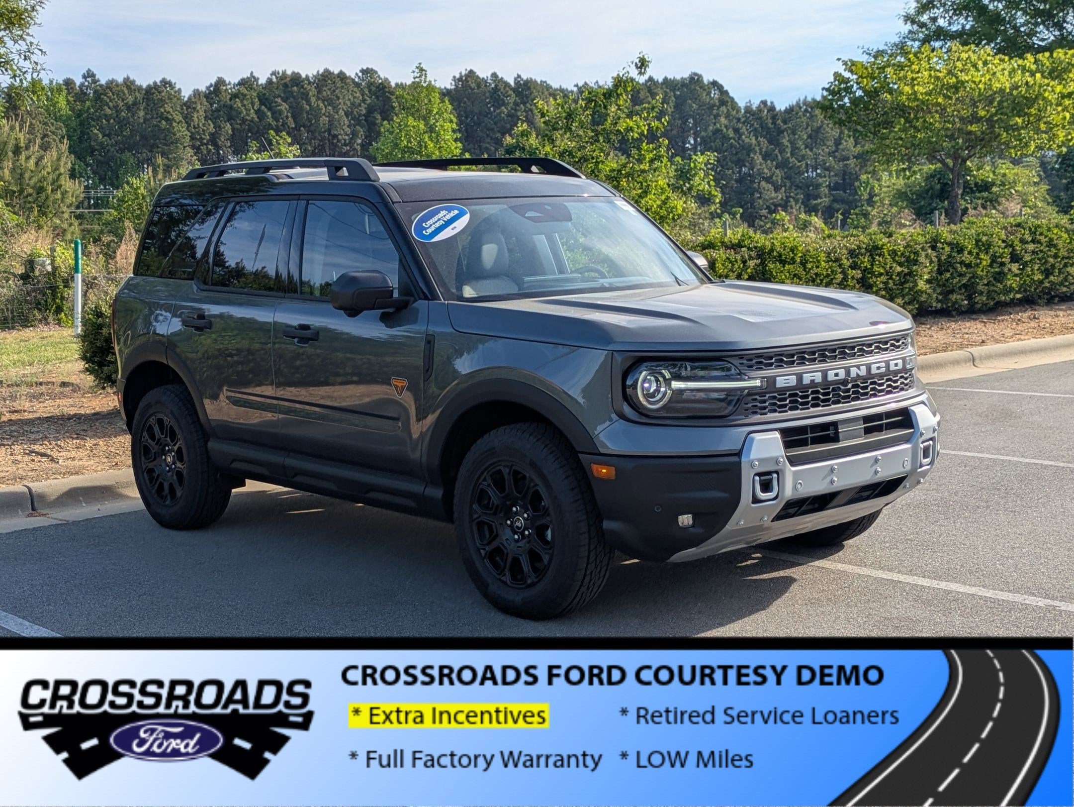 2025 Ford Bronco Sport Badlands - Crossroads Courtesy Demo
