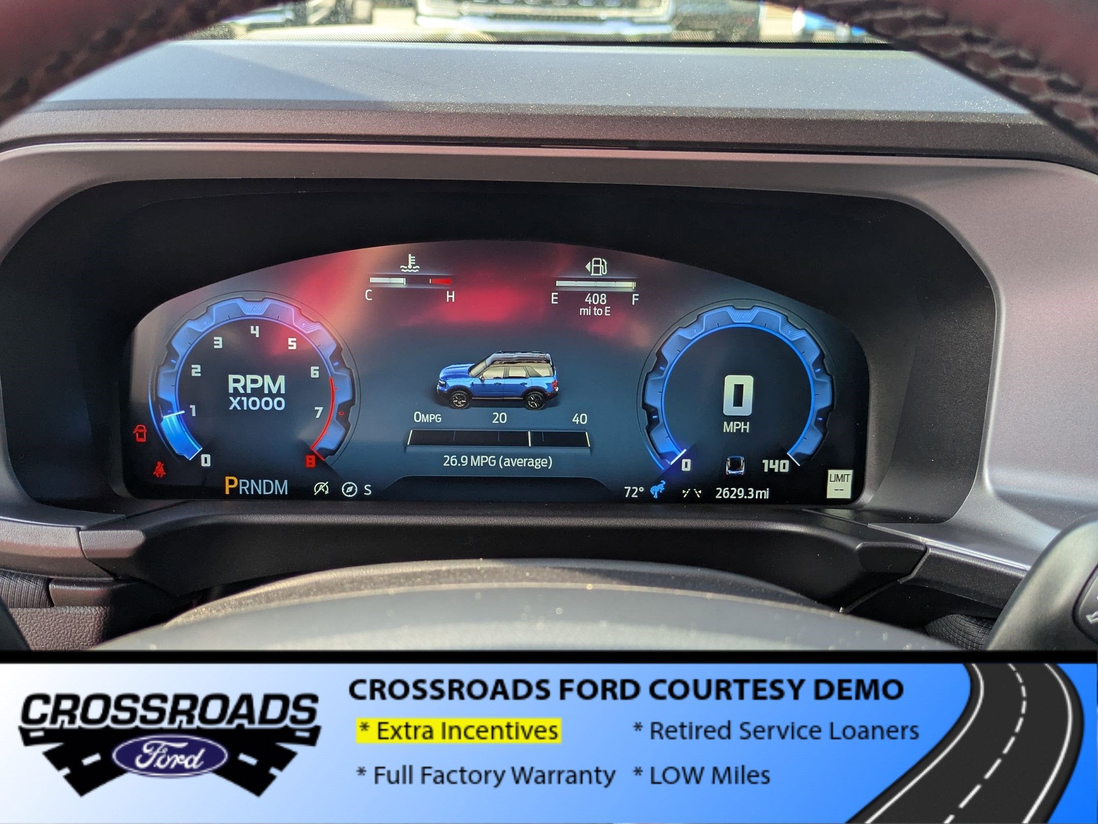 2025 Ford Bronco Sport Badlands - Crossroads Courtesy Demo