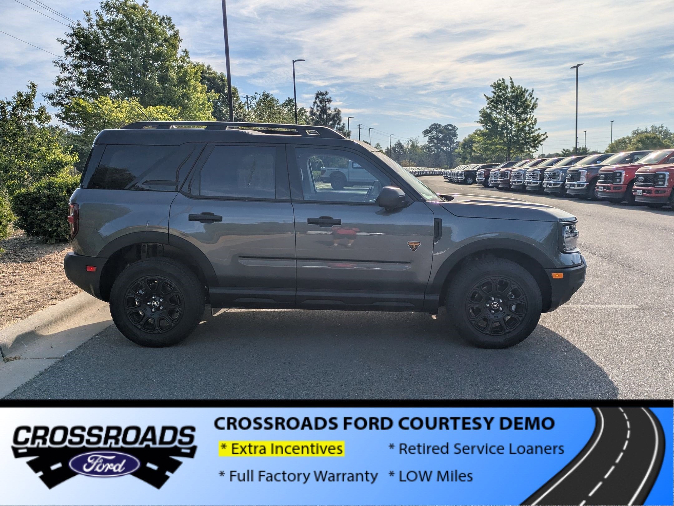 2025 Ford Bronco Sport Badlands - Crossroads Courtesy Demo