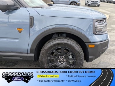 2025 Ford Bronco Sport Badlands - Crossroads Courtesy Demo