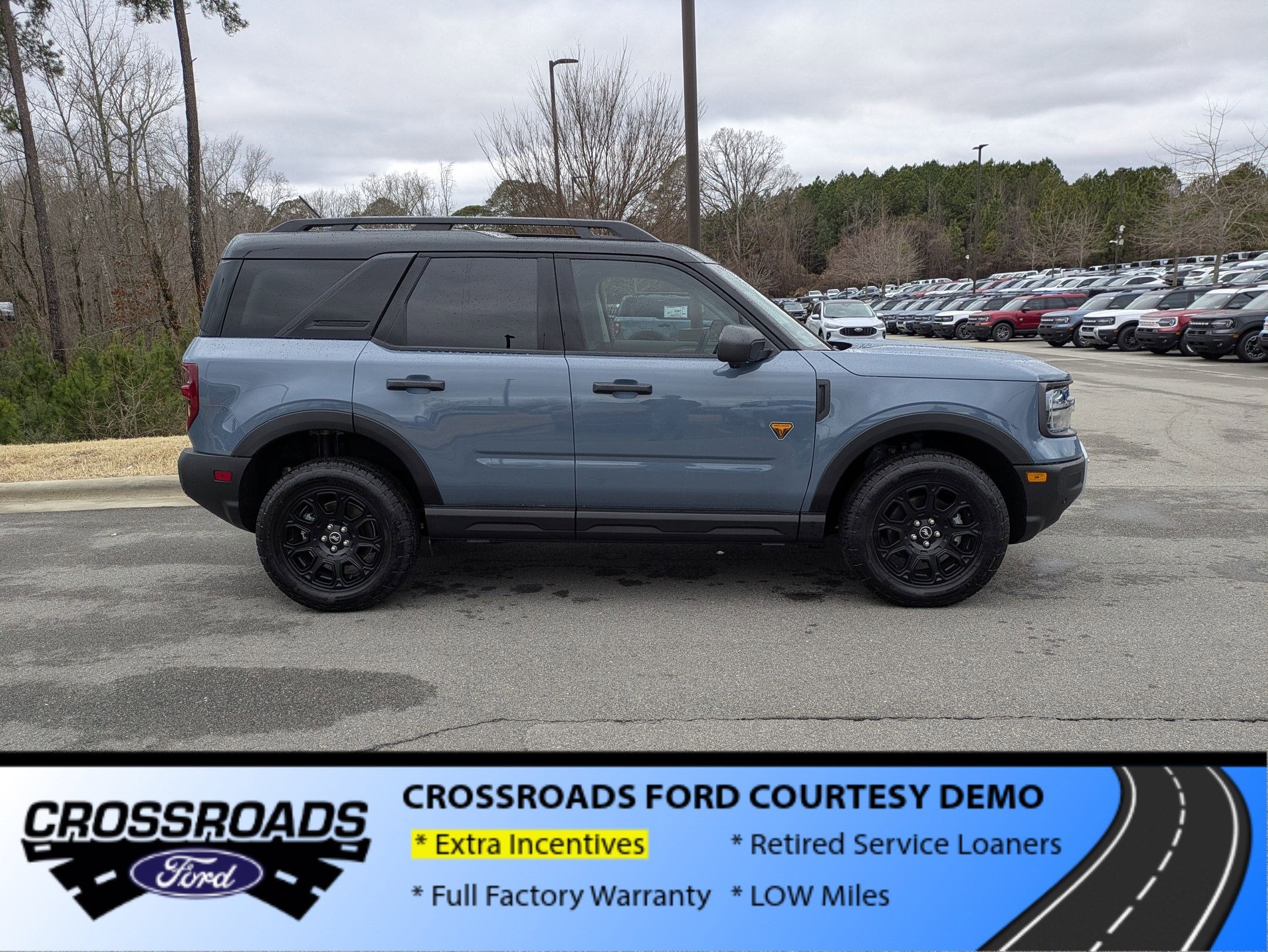 2025 Ford Bronco Sport Badlands - Crossroads Courtesy Demo