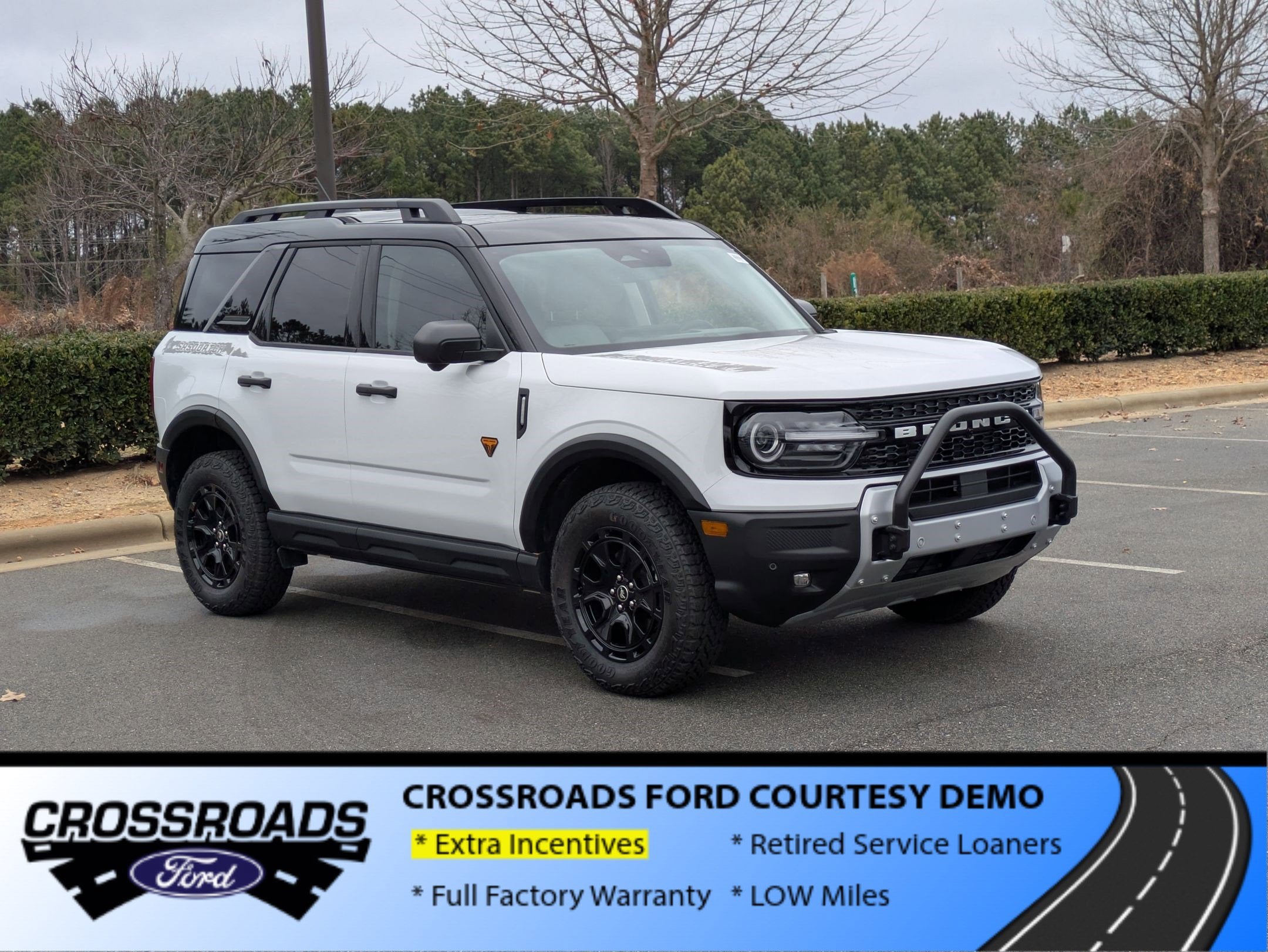 2025 Ford Bronco Sport Badlands - Crossroads Courtesy Demo