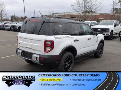 2025 Ford Bronco Sport Badlands - Crossroads Courtesy Demo