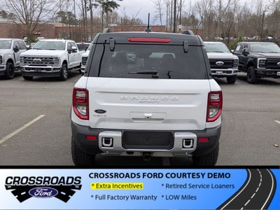 2025 Ford Bronco Sport Badlands - Crossroads Courtesy Demo
