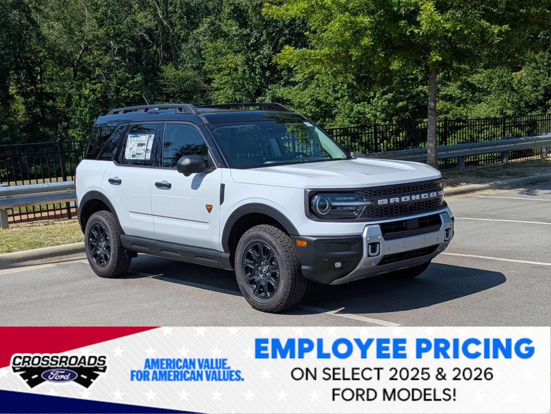 2026 Ford Bronco Sport Badlands - Crossroads Courtesy Demo