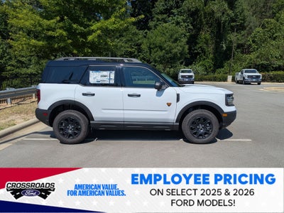 2026 Ford Bronco Sport Badlands - Crossroads Courtesy Demo