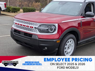 2025 Ford Bronco Sport Heritage - Crossroads Courtesy Demo