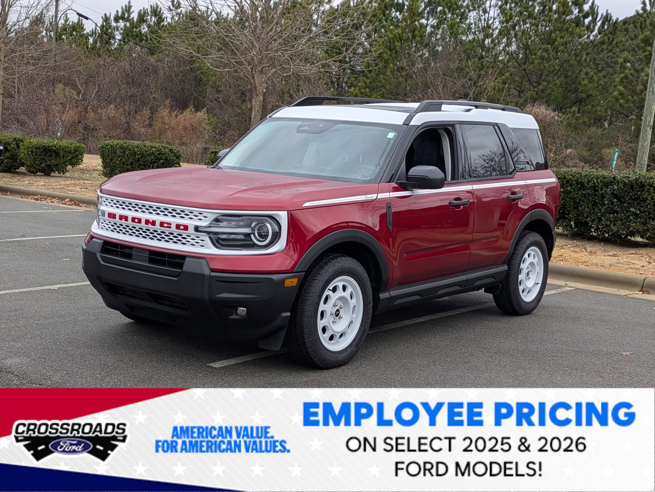2025 Ford Bronco Sport Heritage - Crossroads Courtesy Demo