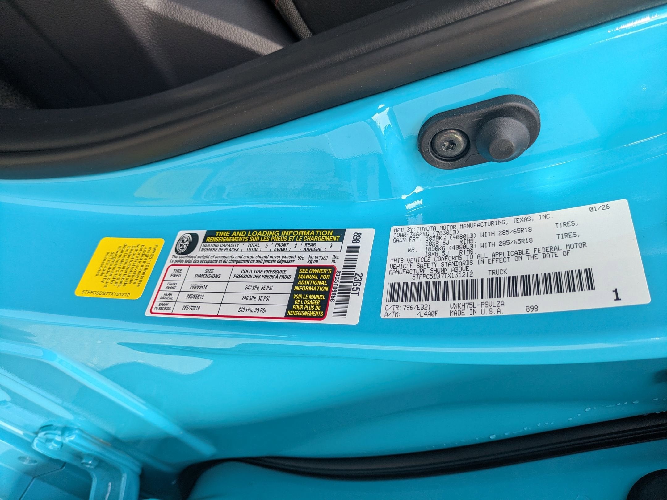 2026 Toyota Tundra 4WD TRD Pro Hybrid