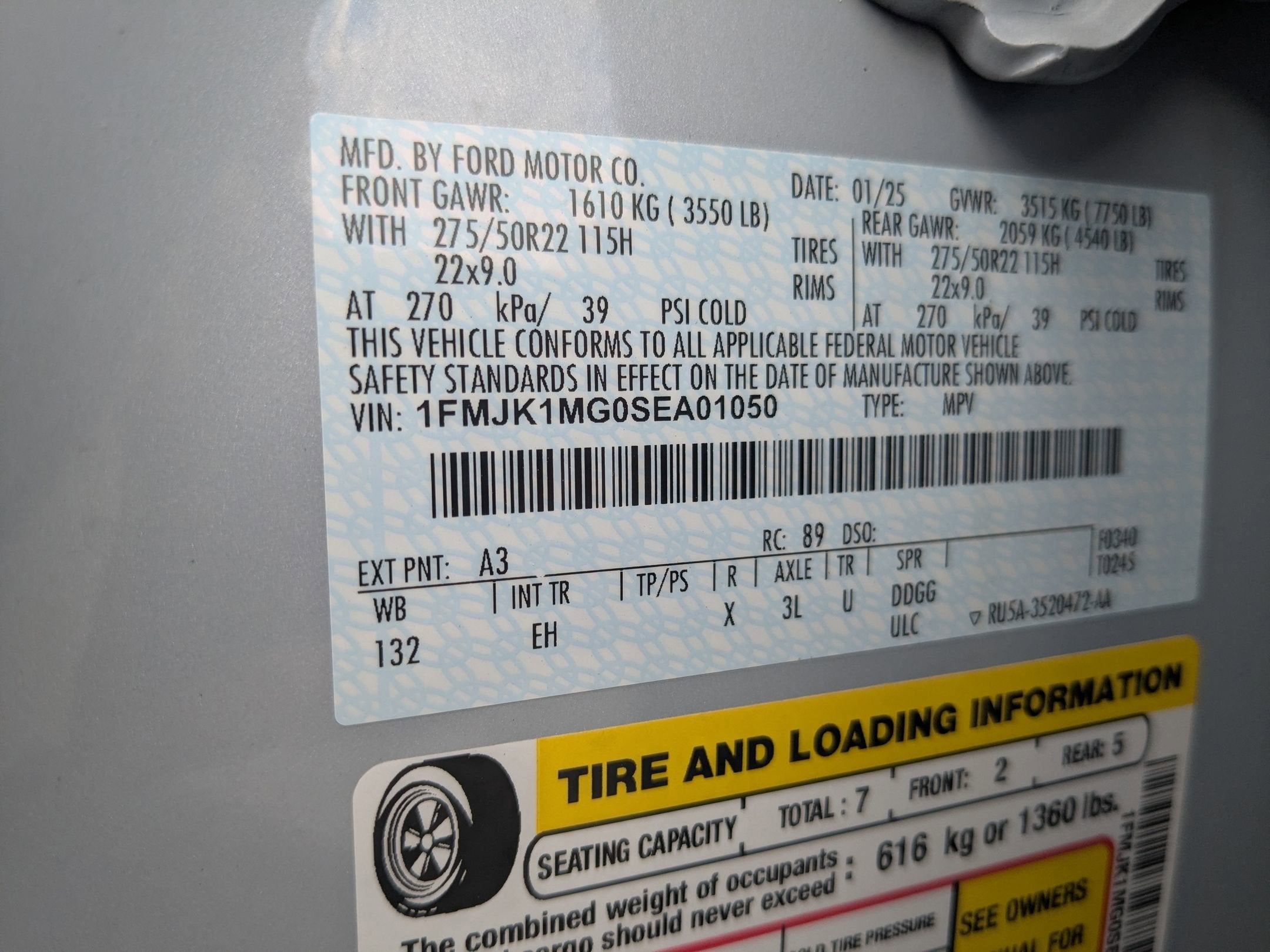 2025 Ford Expedition Max Platinum