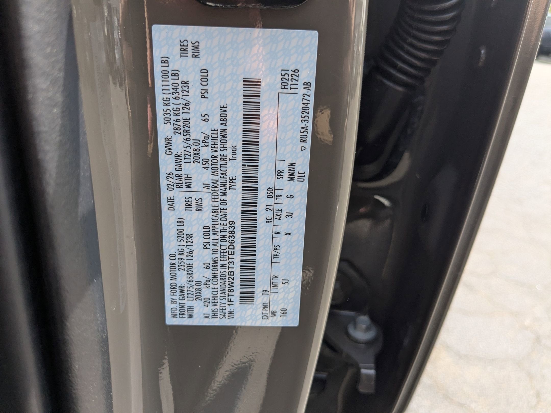 2026 Ford Super Duty F-250 SRW LARIAT