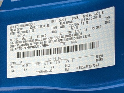 2025 Ford Ranger XLT