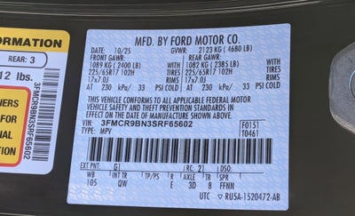 2025 Ford Bronco Sport Big Bend