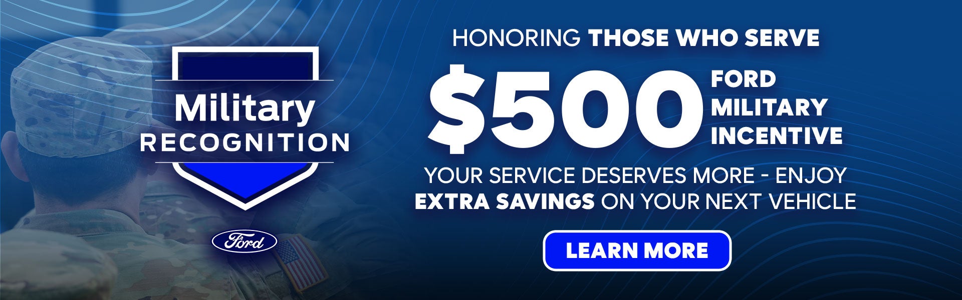 $500 Ford Military Incentive